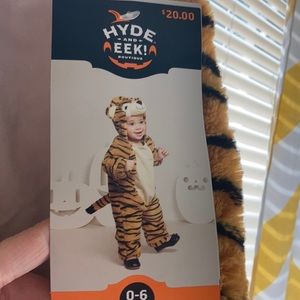Tiger kids Halloween costume